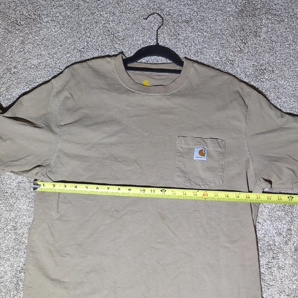 Carhartt Men's Short Sleeve Brown Tee - Picture 8 of 9